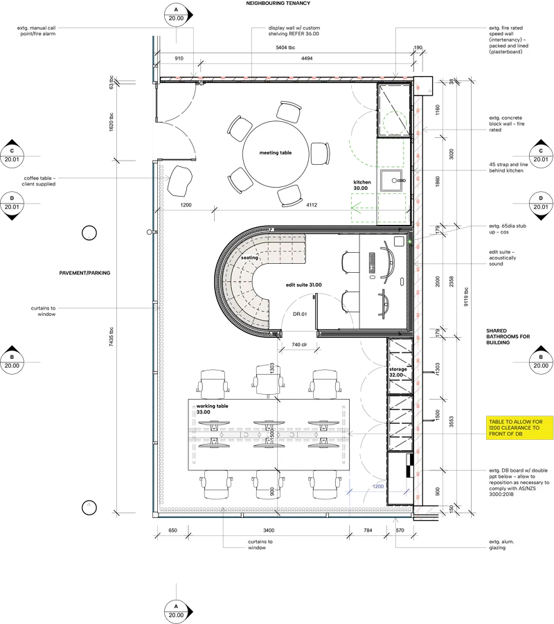 Interior Architecture Floor Plan